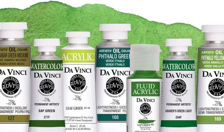 All About Da Vinci Greens — Da Vinci Paints Blog